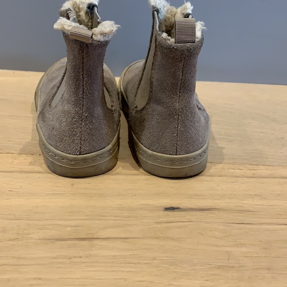 Boys suede bootie runners - Picture 3 of 4